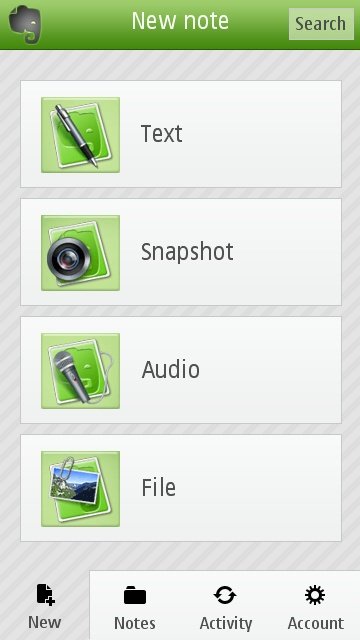 evernote nokia
